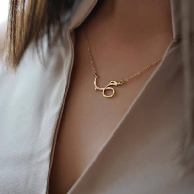 گردنبندطلا ۱۸ عیار طرح حب
